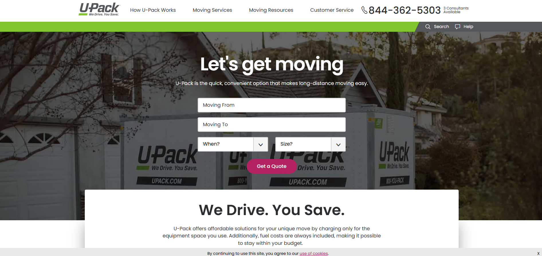 Programme d'affiliation U-Pack