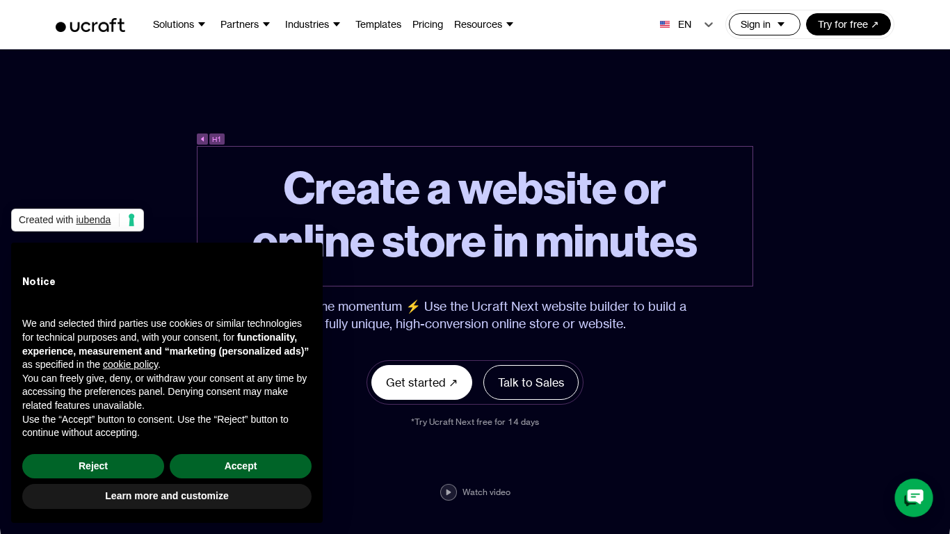 Programme d'affiliation Ucraft