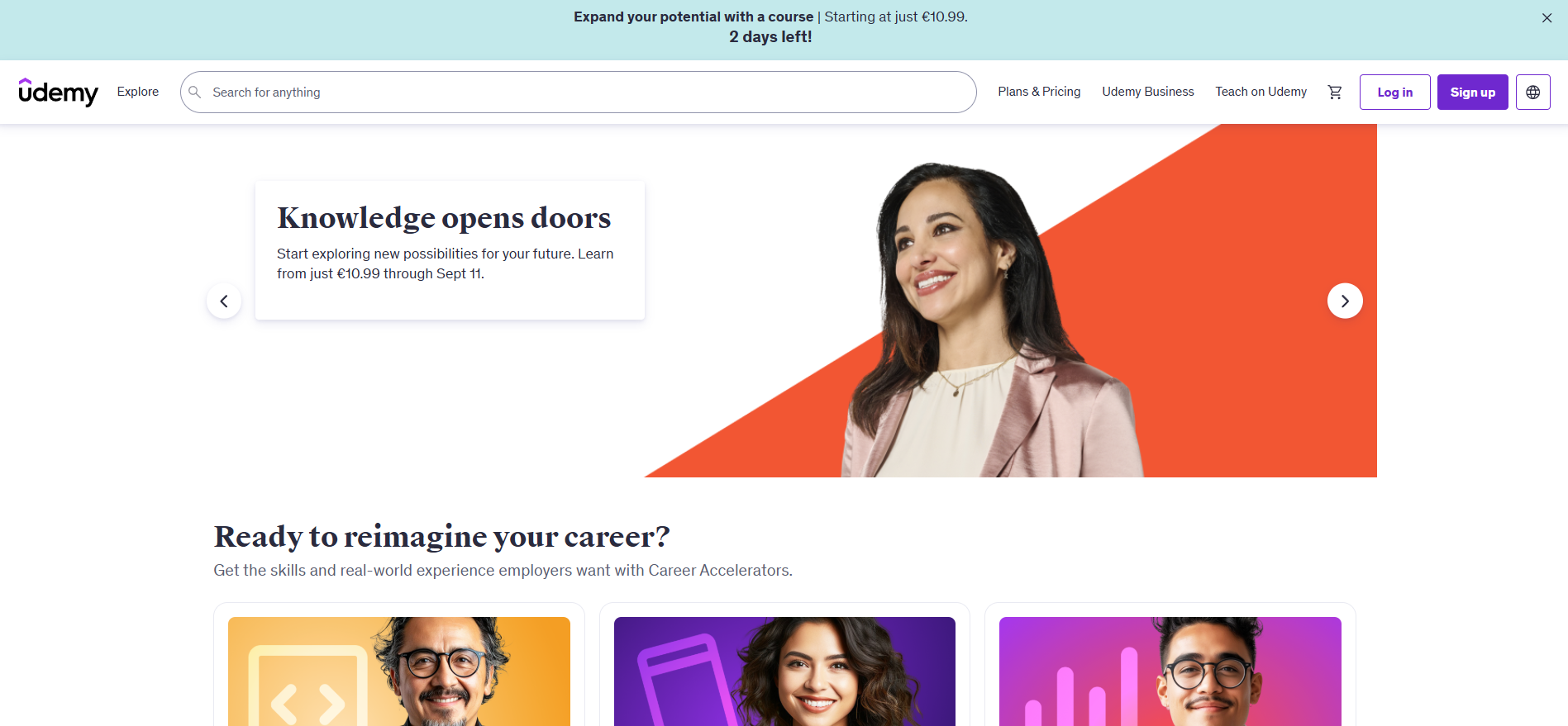Programme d'affiliation Udemy
