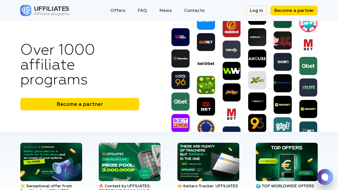 Programme d'affiliation UFFILIATES