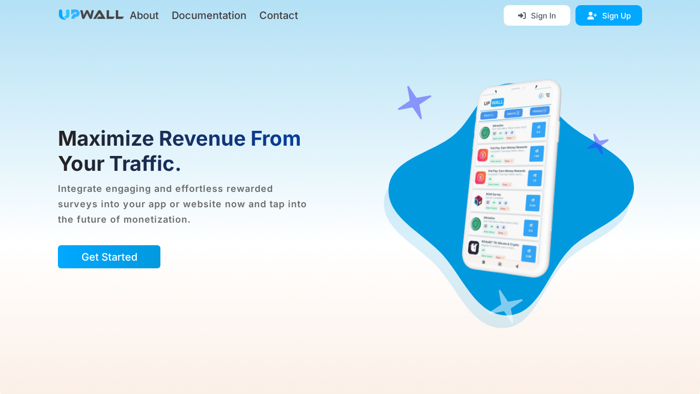 Programme d'affiliation Upwall