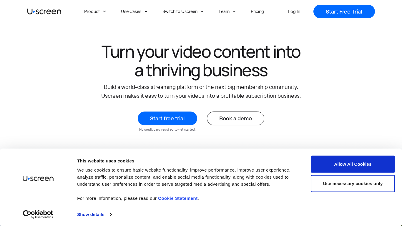 Programme d'affiliation Uscreen