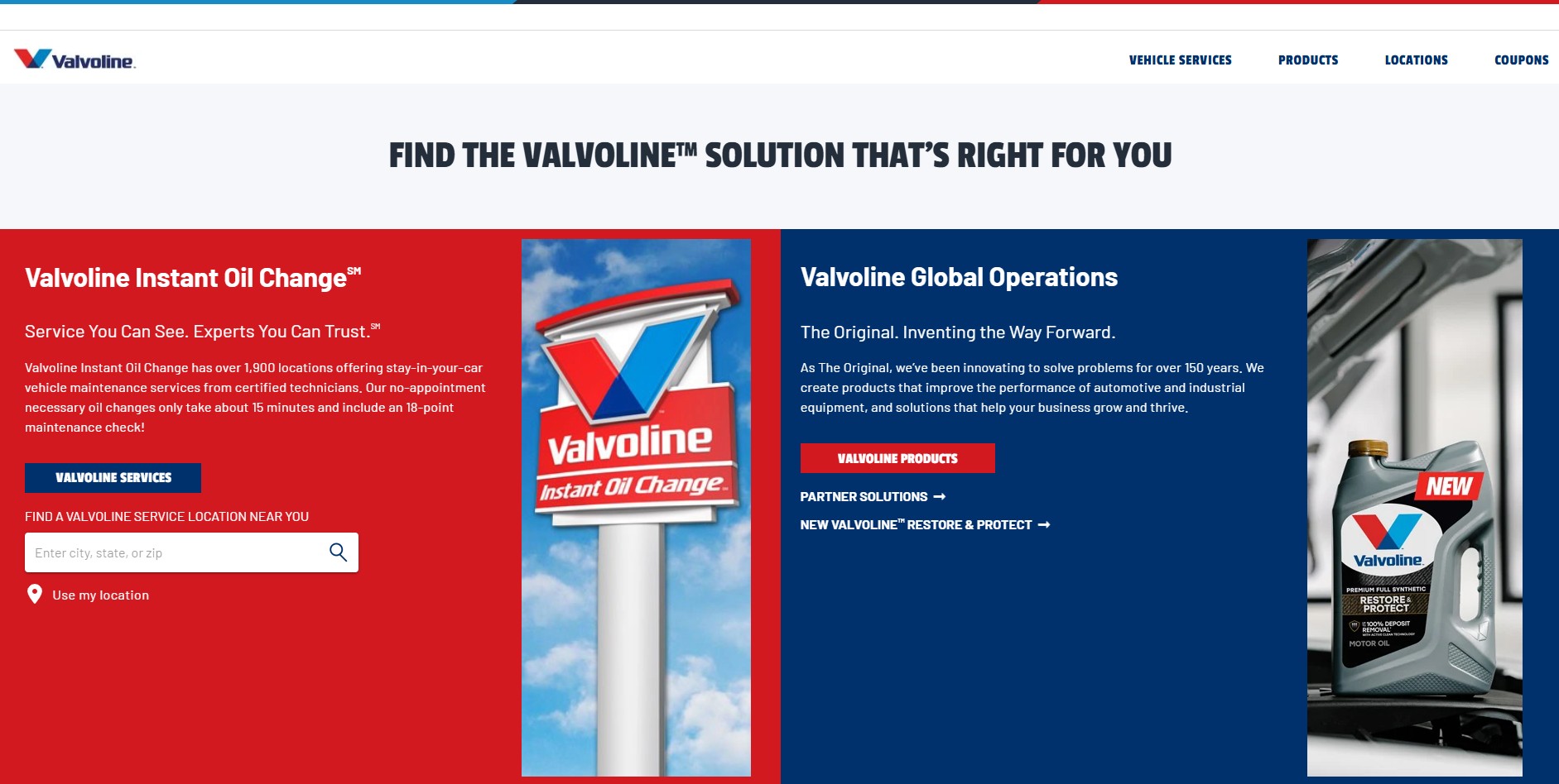 Programme d'affiliation Valvoline