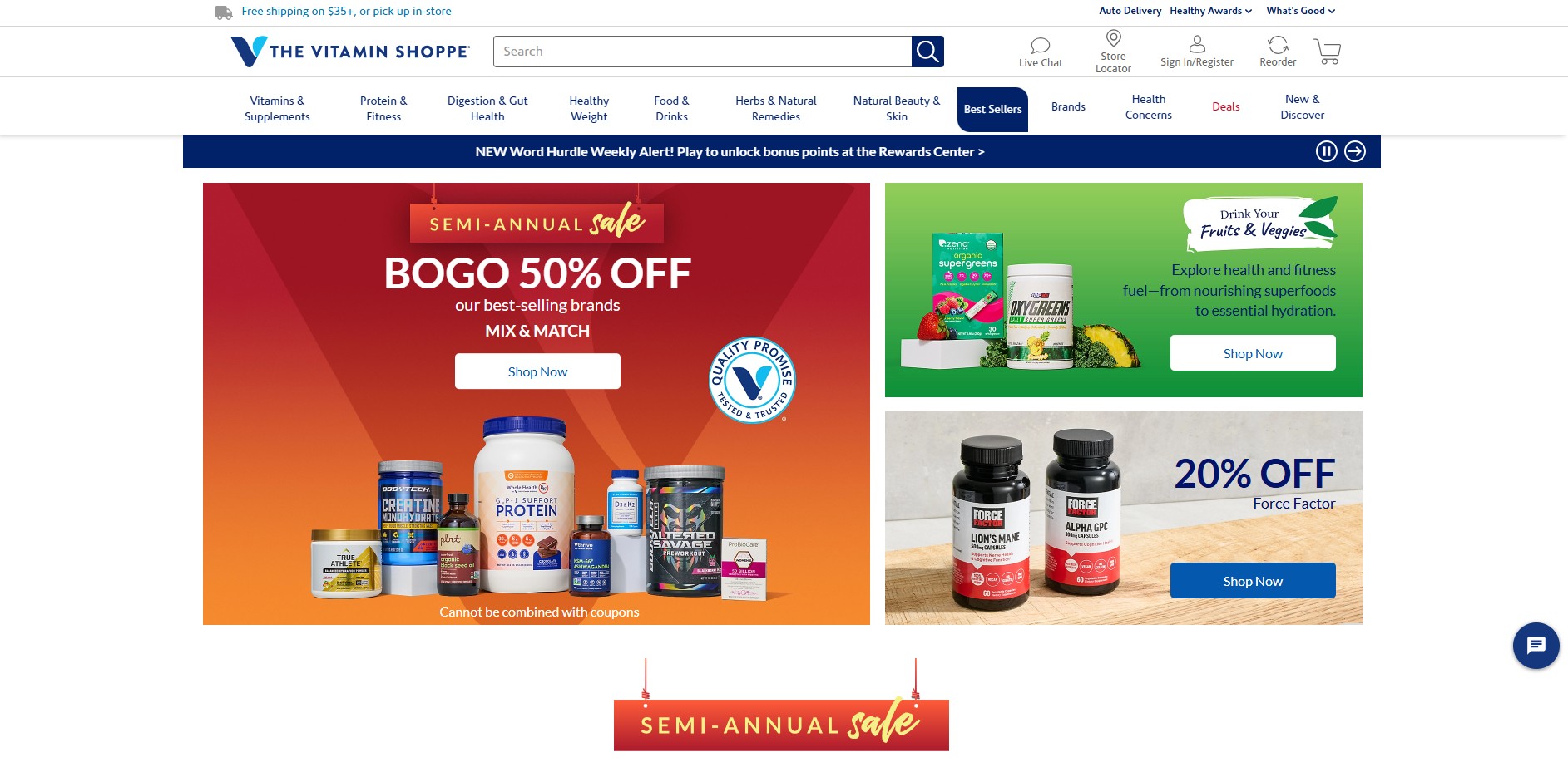 Programme d'affiliation Vitamin Shoppe
