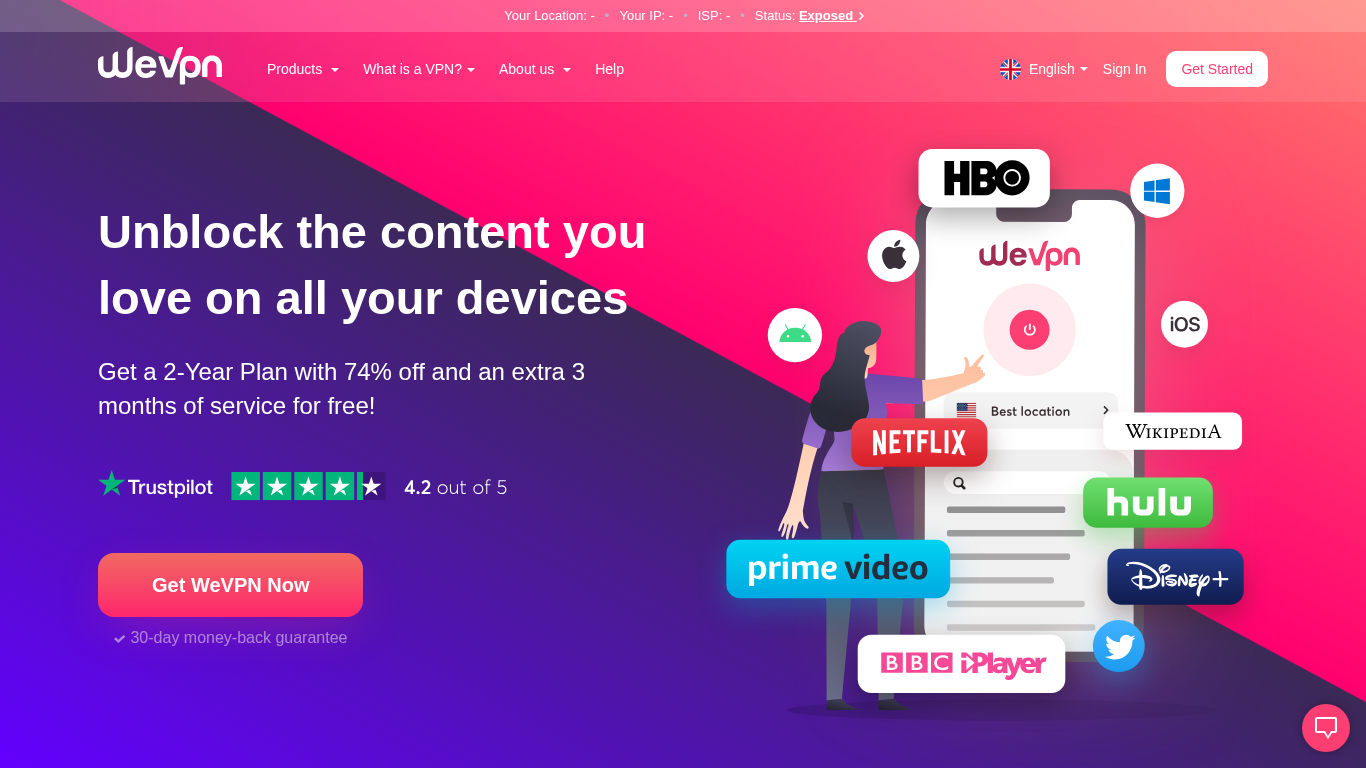 Programme d'affiliation WeVPN