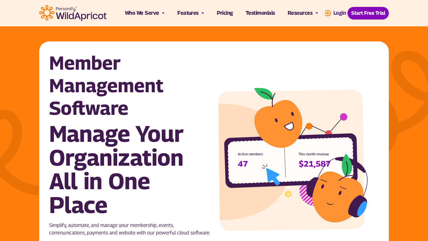 Programme d'affiliation Wild Apricot