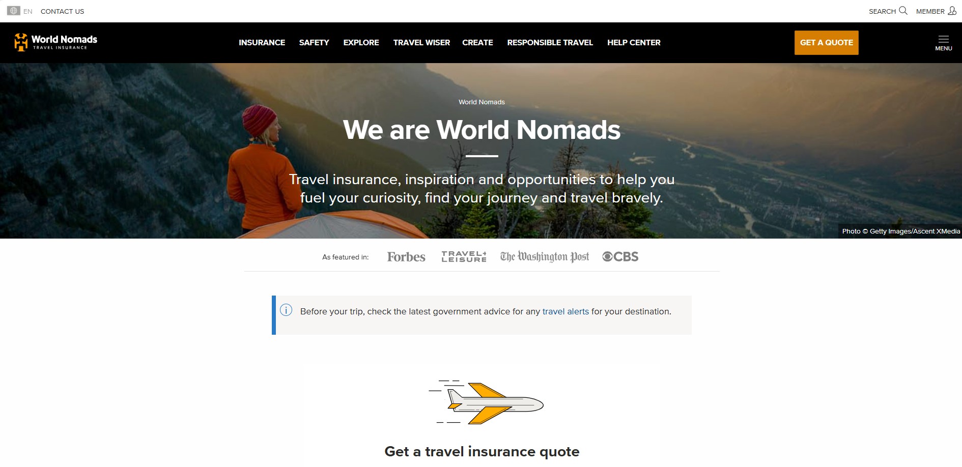 Programme d'affiliation World Nomads