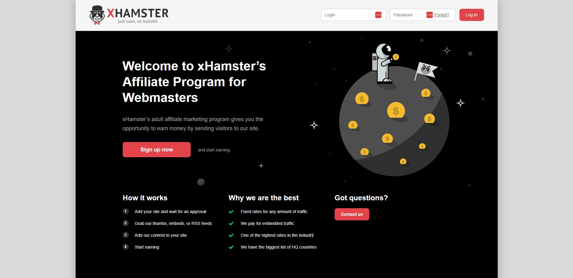 Programme d’affiliation partenaire de xHamster