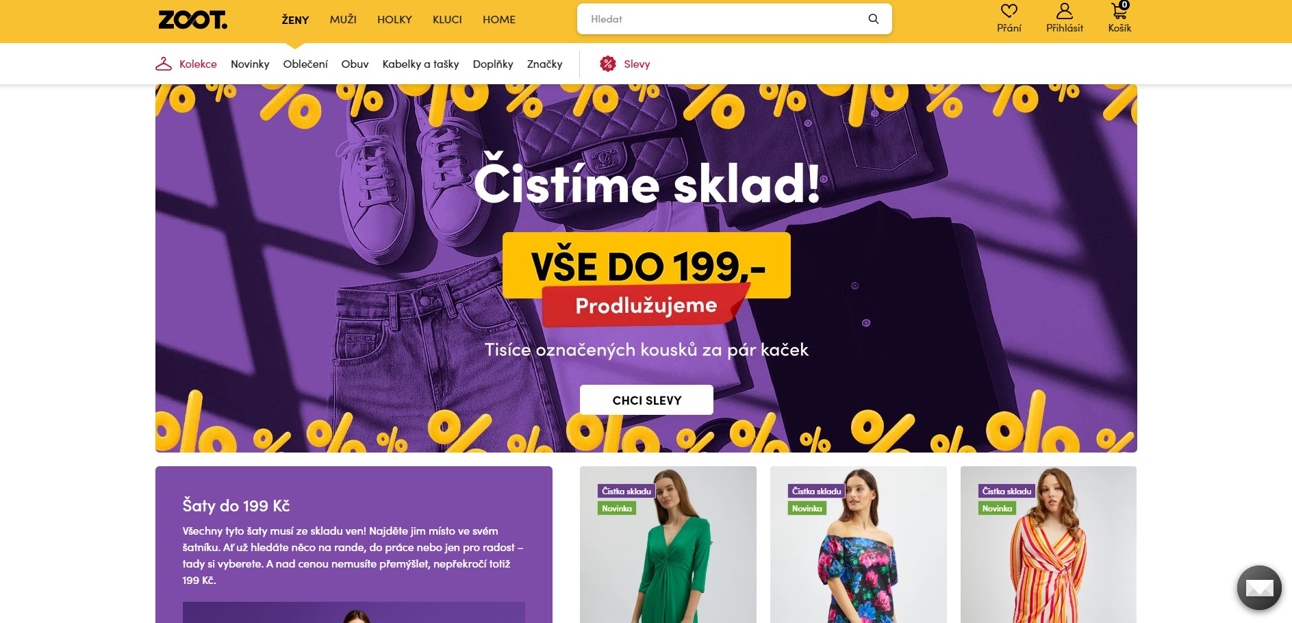 Programme d'affiliation ZOOT.cz