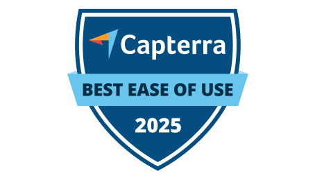Récompenses Post Affiliate Pro : Best ease of use in Affiliate Marketing 2025 par Capterra