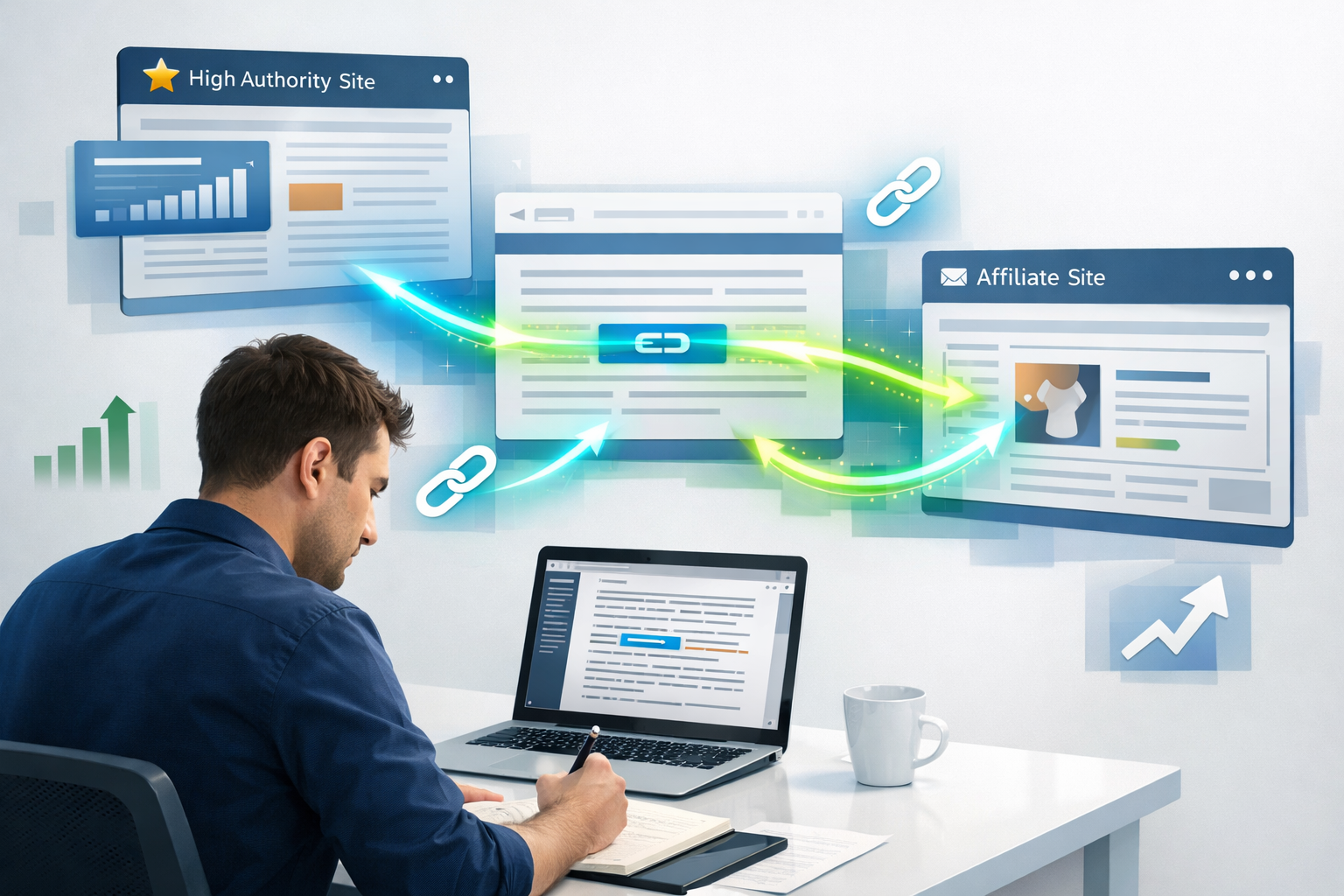 Comment le guest blogging aide à la création de liens