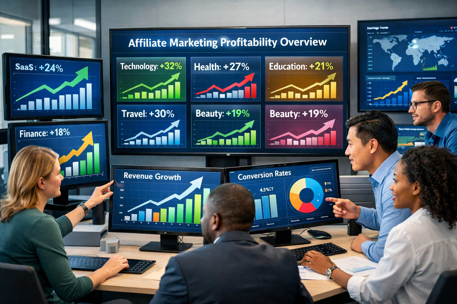 Les industries les plus rentables du marketing d'affiliation