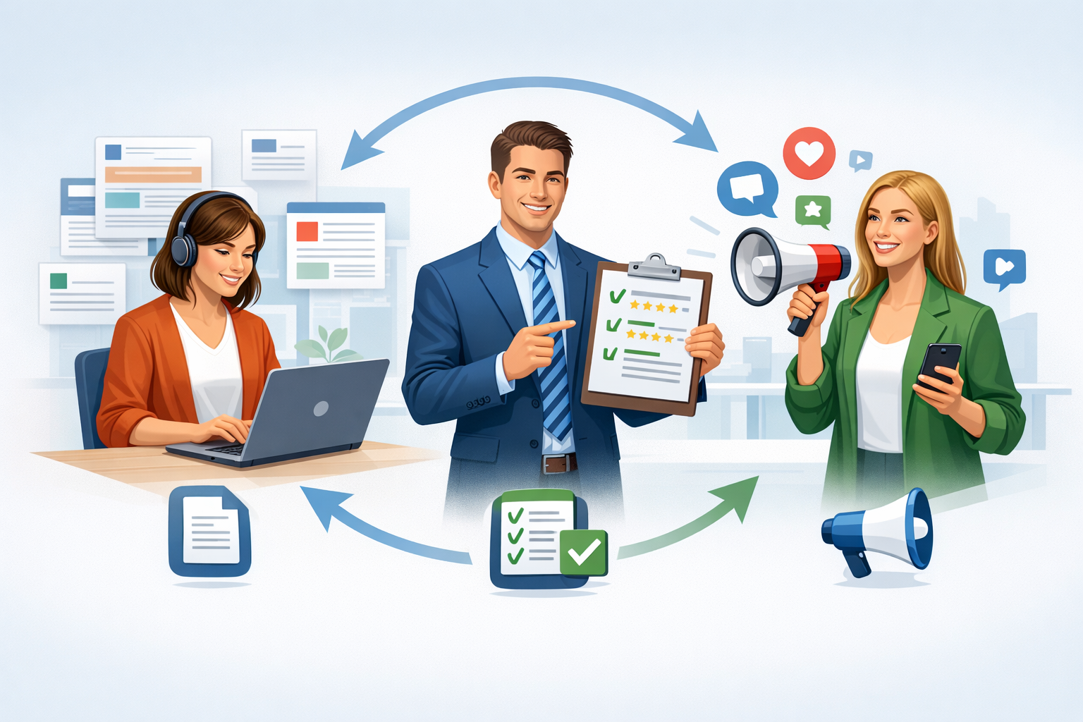 Les 3 principaux types d'affiliés : sites de contenu, sites d'avis et influenceurs