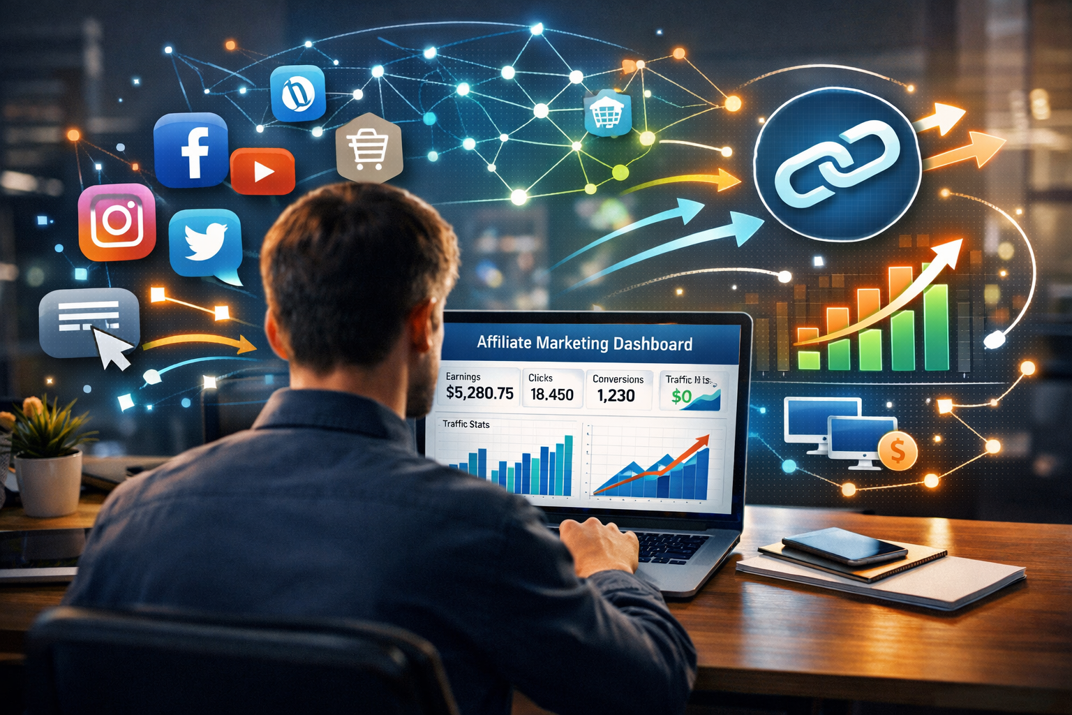 Comment les réseaux sociaux génèrent des backlinks pour les sites d’affiliation