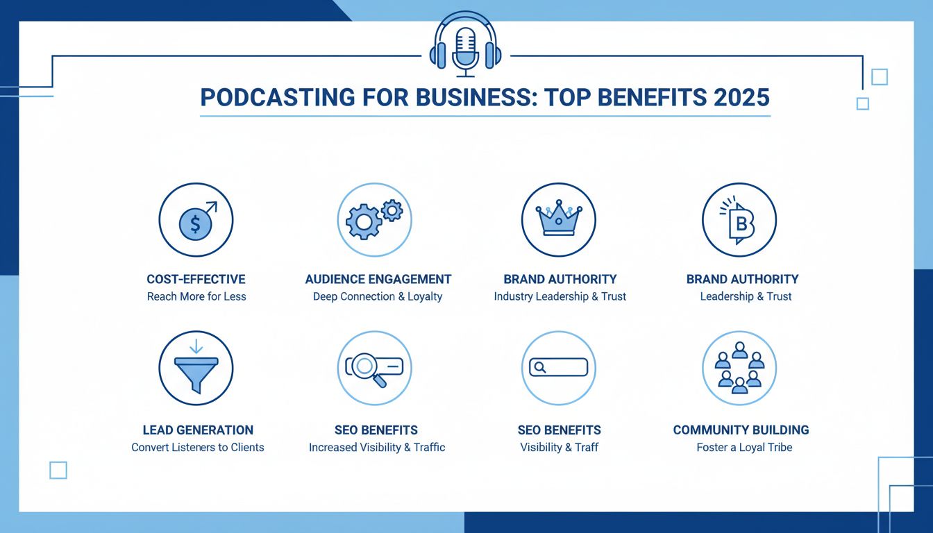 Quels sont les avantages du podcasting ?