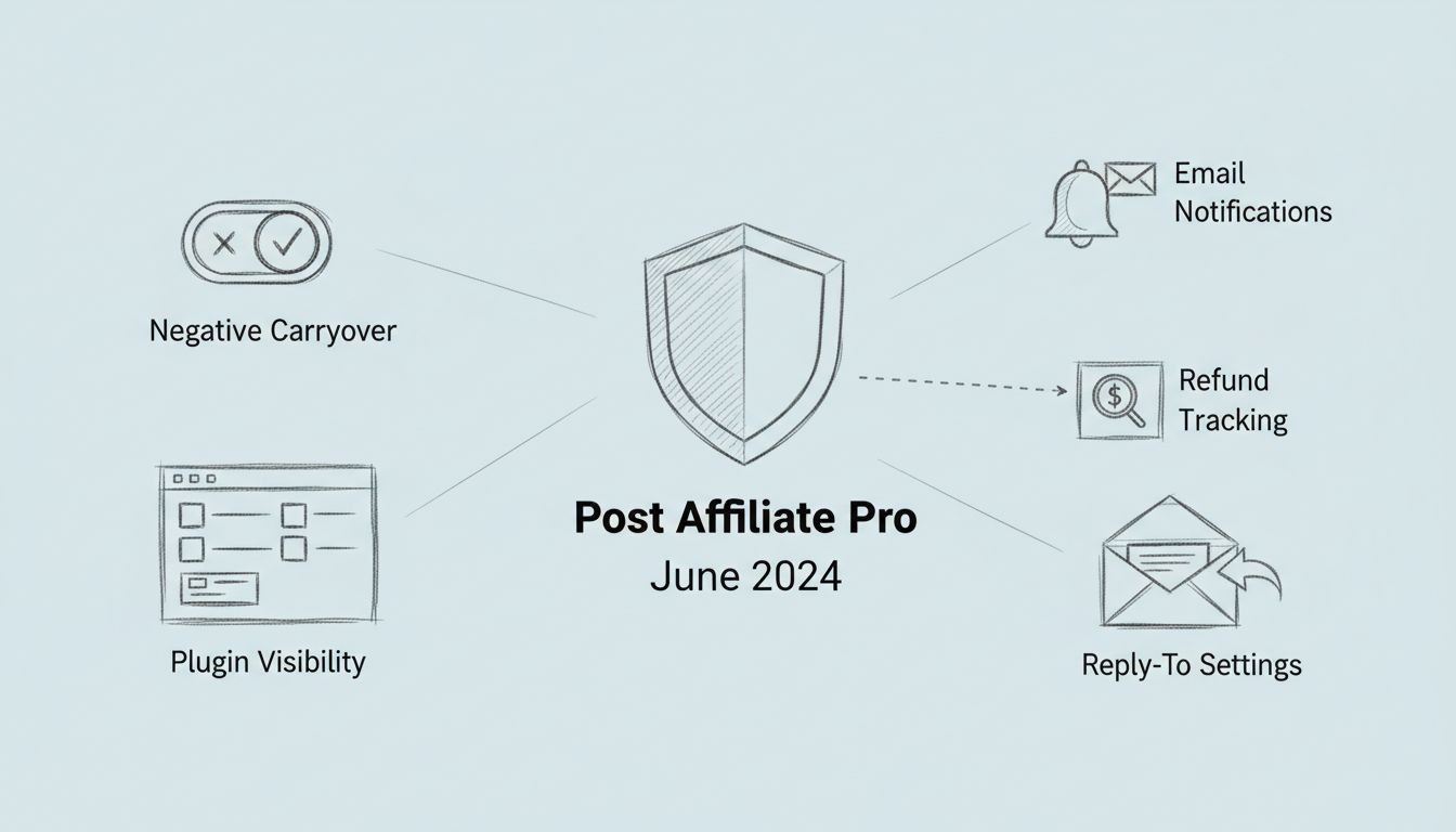 Post Affiliate Pro – Fonctionnalités de juin 2024 : Guide complet des nouveautés