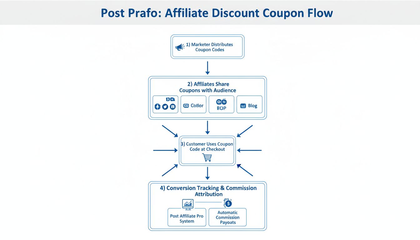 Que sont les coupons de réduction affilié dans Post Affiliate Pro ?