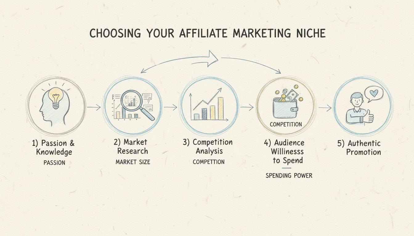Comment choisir la meilleure niche pour le marketing d'affiliation