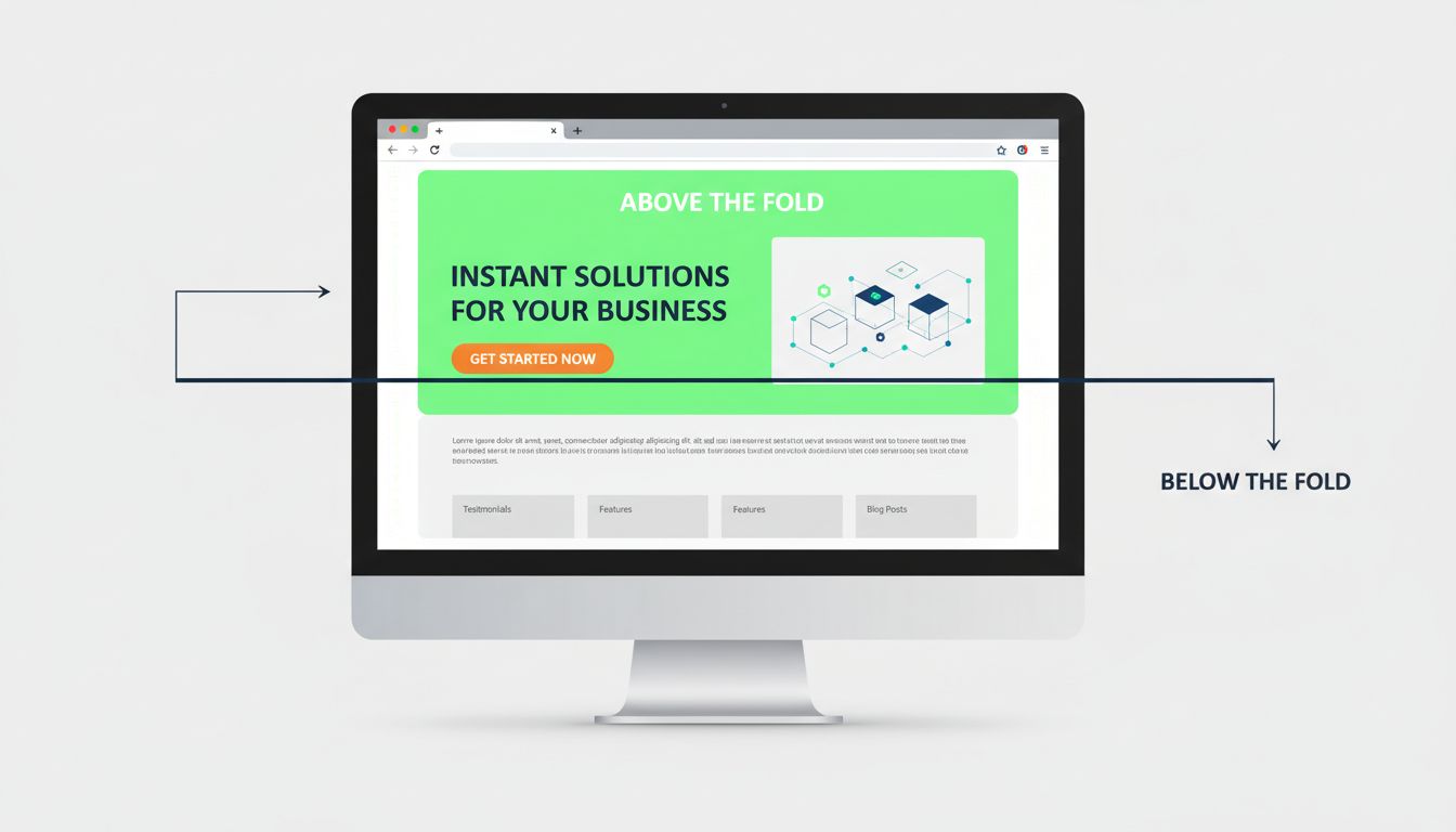 D'où vient le concept « au-dessus de la ligne de flottaison » ? Origines et impact sur le webdesign