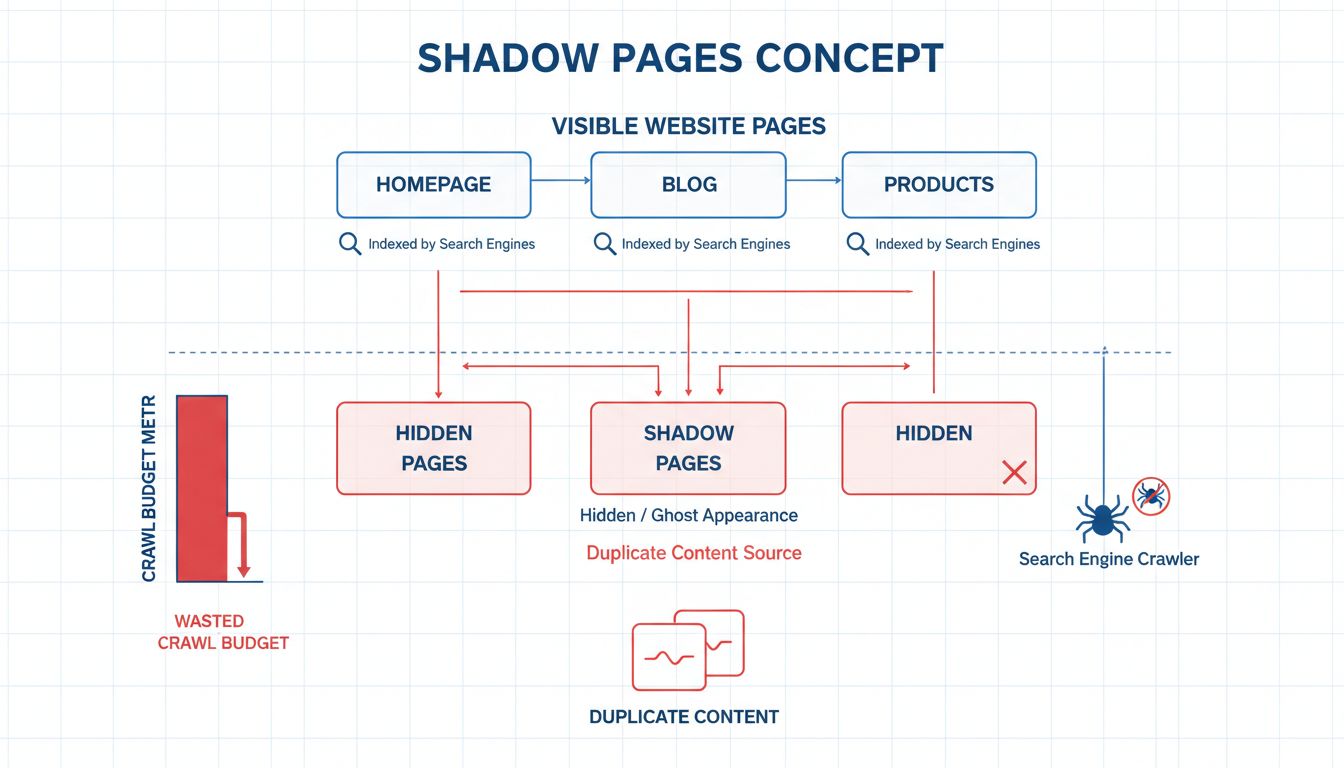 Les shadow pages sont-elles mauvaises pour le SEO ?