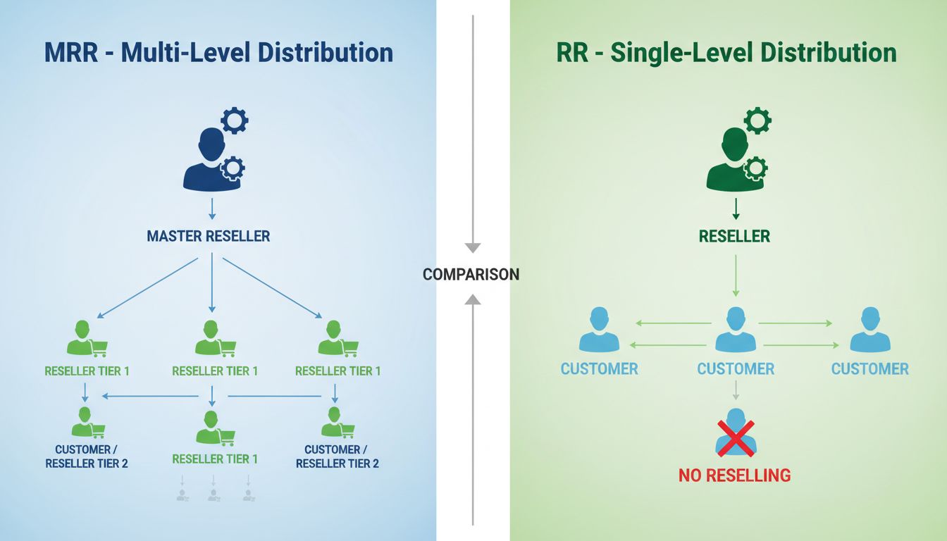 MRR vs RR : Comprendre les droits de distribution des produits numériques