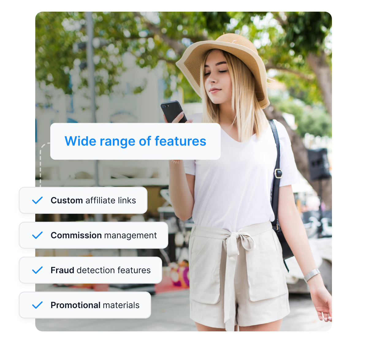 Schéma montrant le fonctionnement d'un logiciel de suivi d'affiliation.