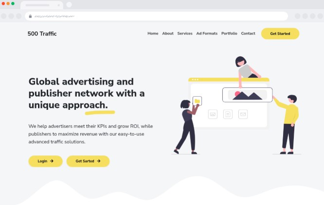 Programme d'affiliation 500traffic