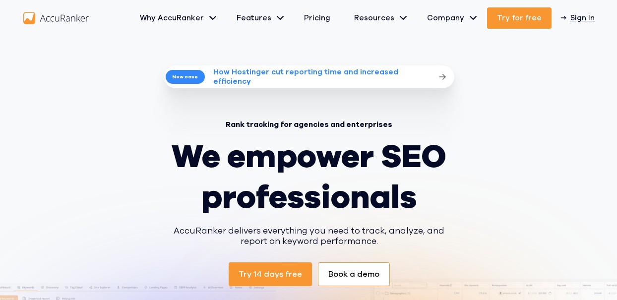 Programme d'affiliation AccuRanker