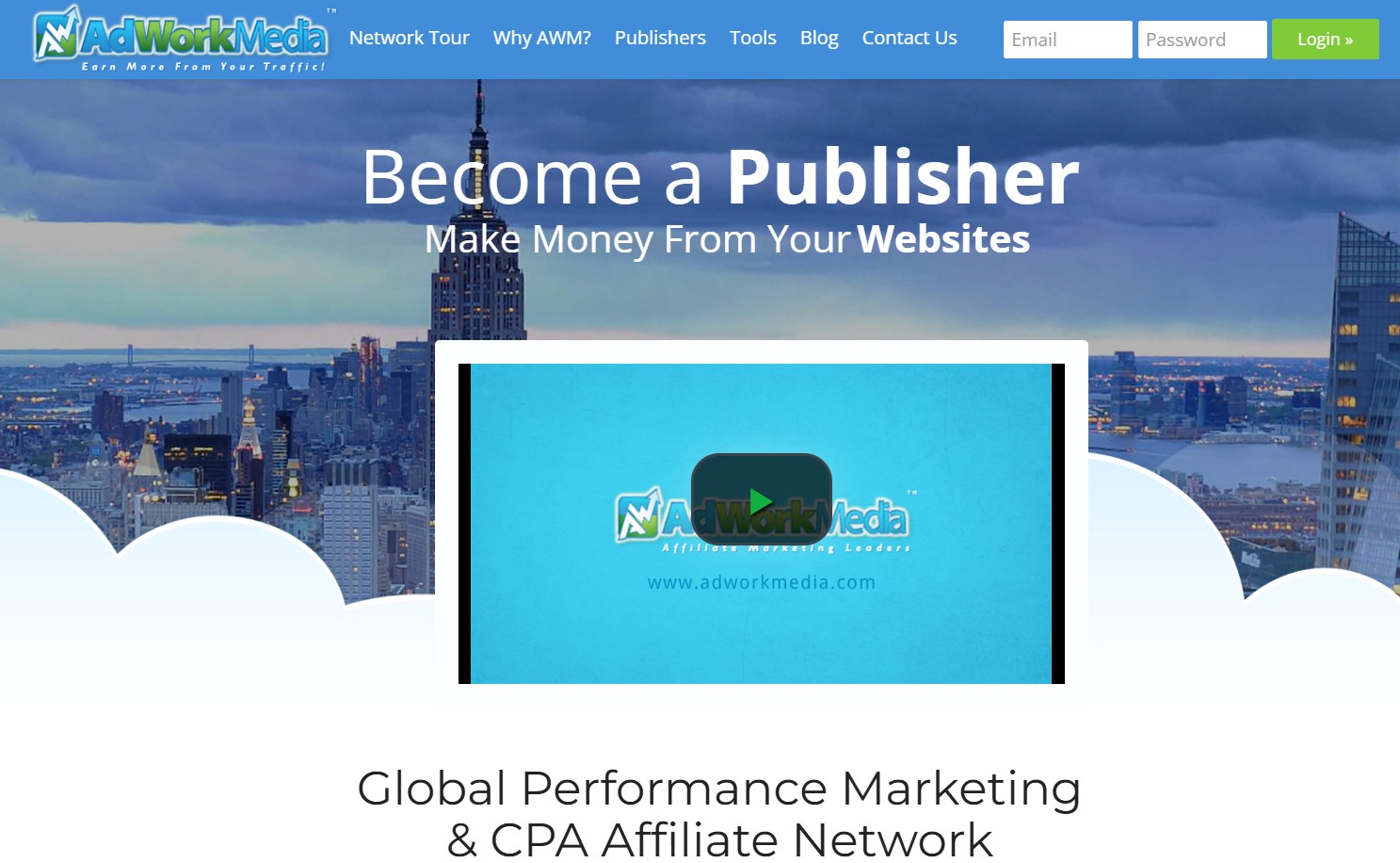 Programme d'affiliation AdWork Media