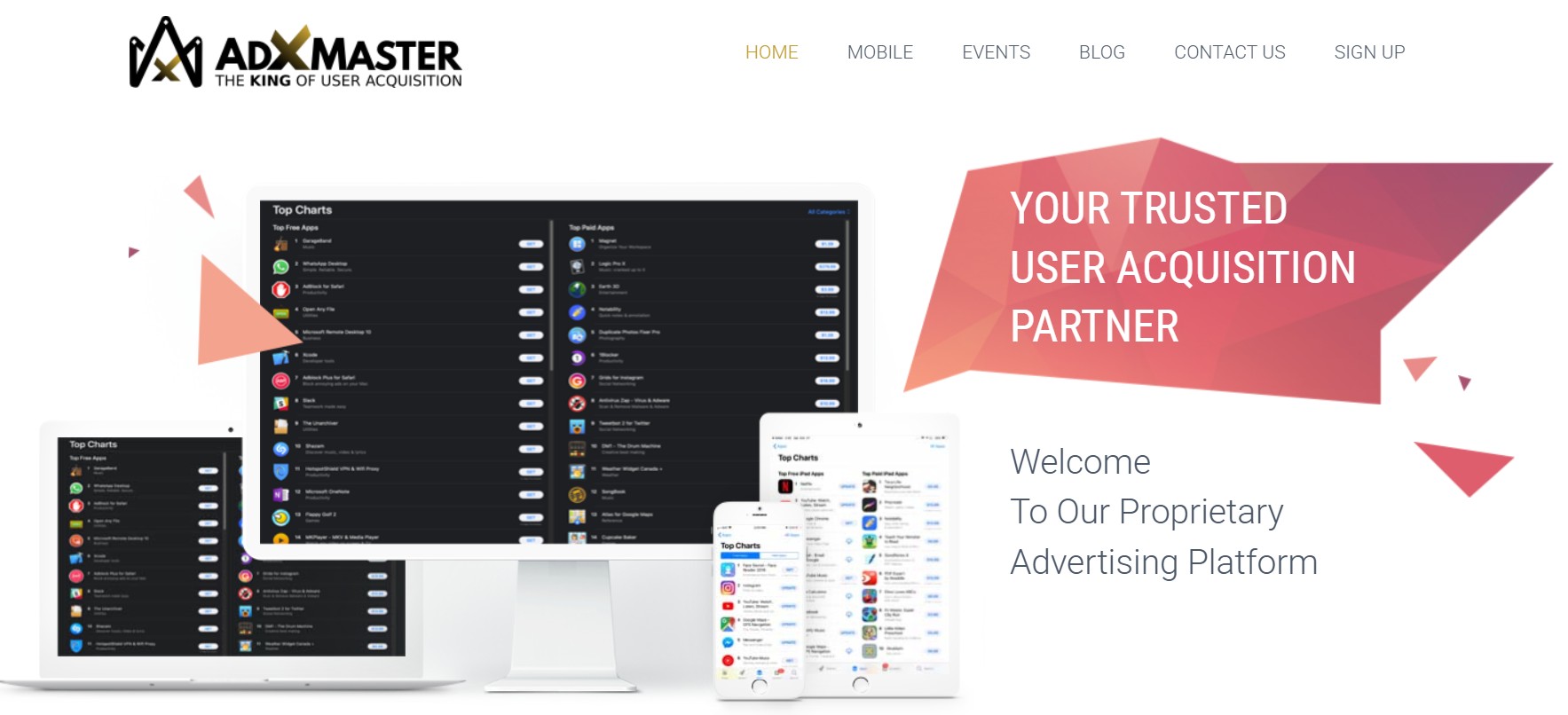 Programme d'affiliation ADX Master