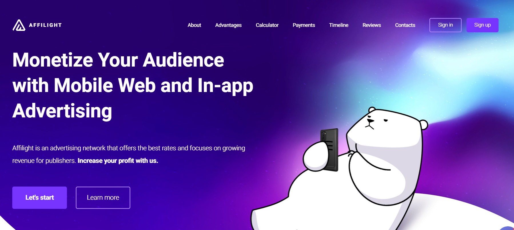 Programme d'affiliation Affilight