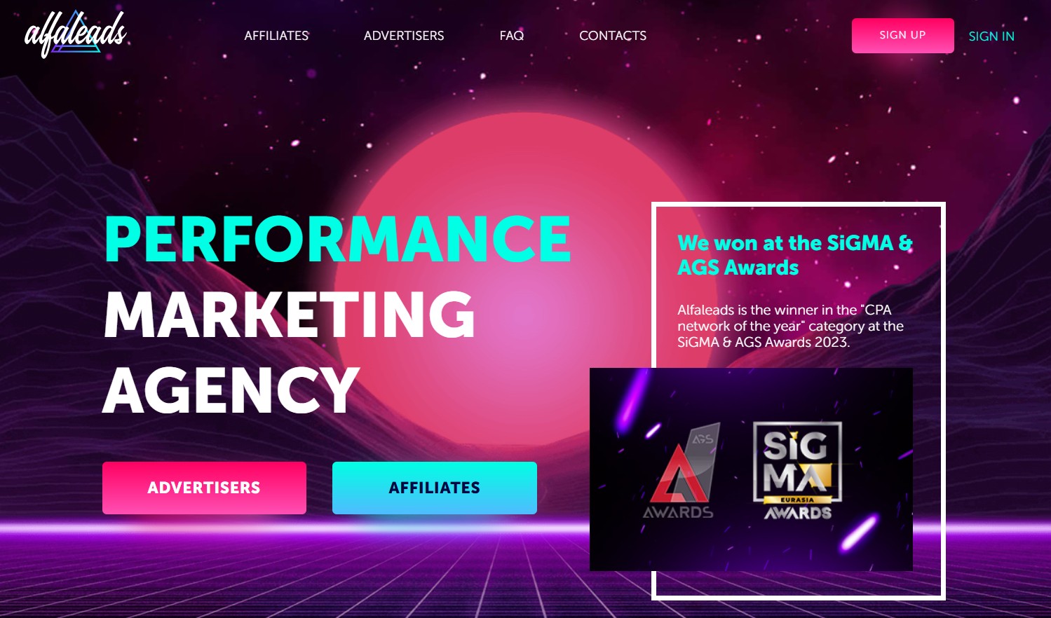 Programme d'affiliation Alfaleads