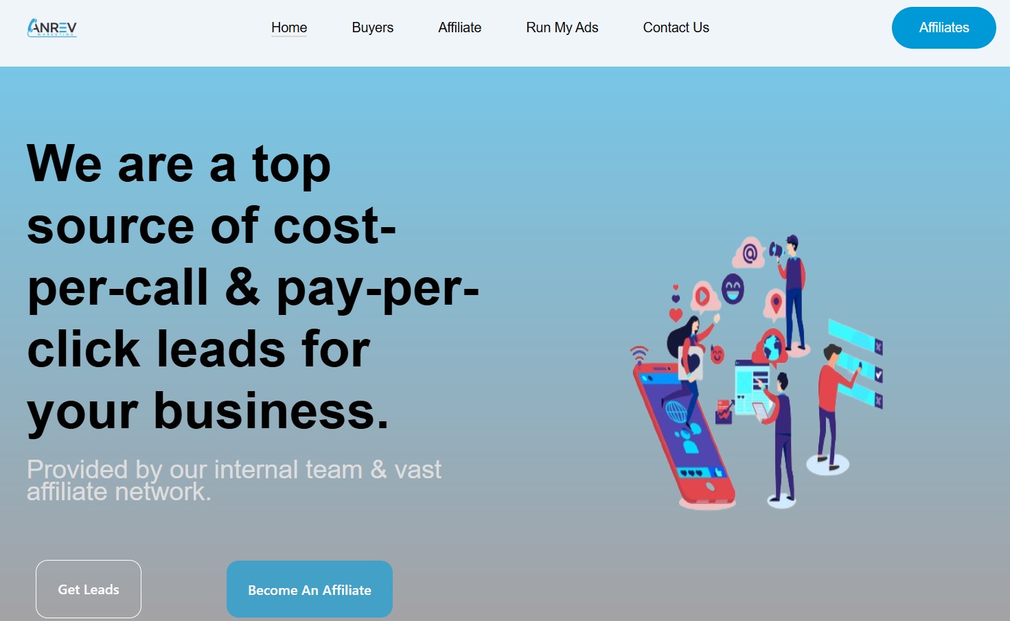 Programme d'affiliation Anrev Marketing
