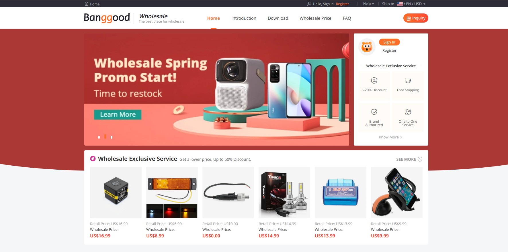 Programme d'affiliation Banggood