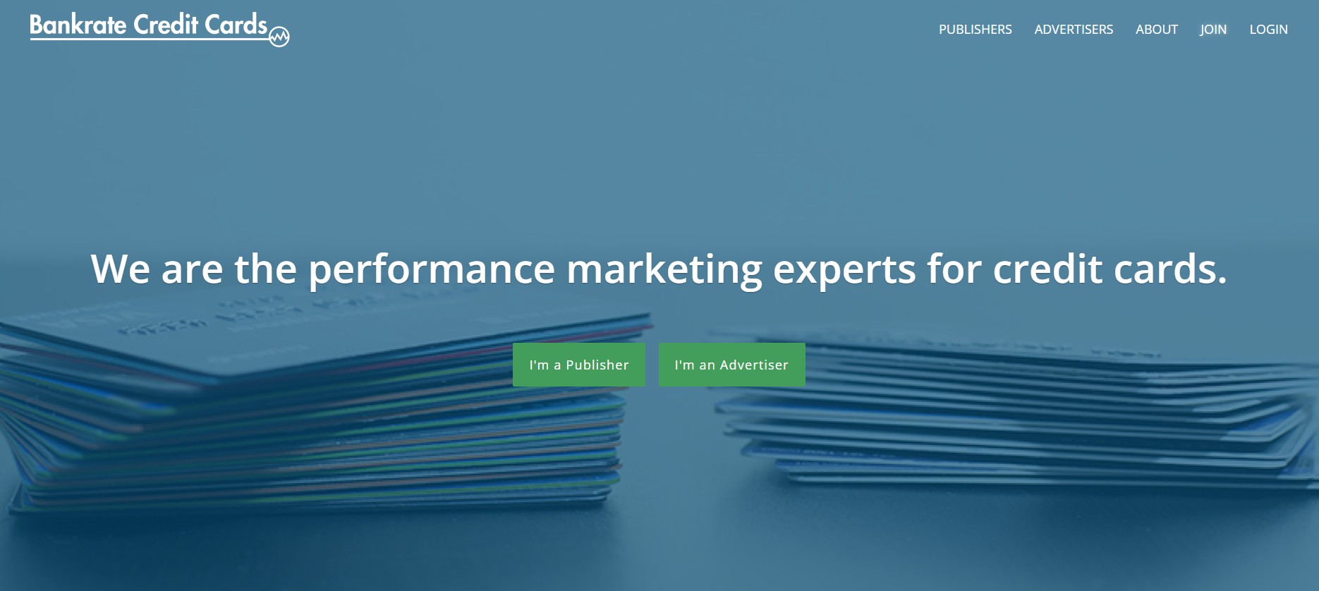 Programme d'affiliation Bankrate Credit Cards