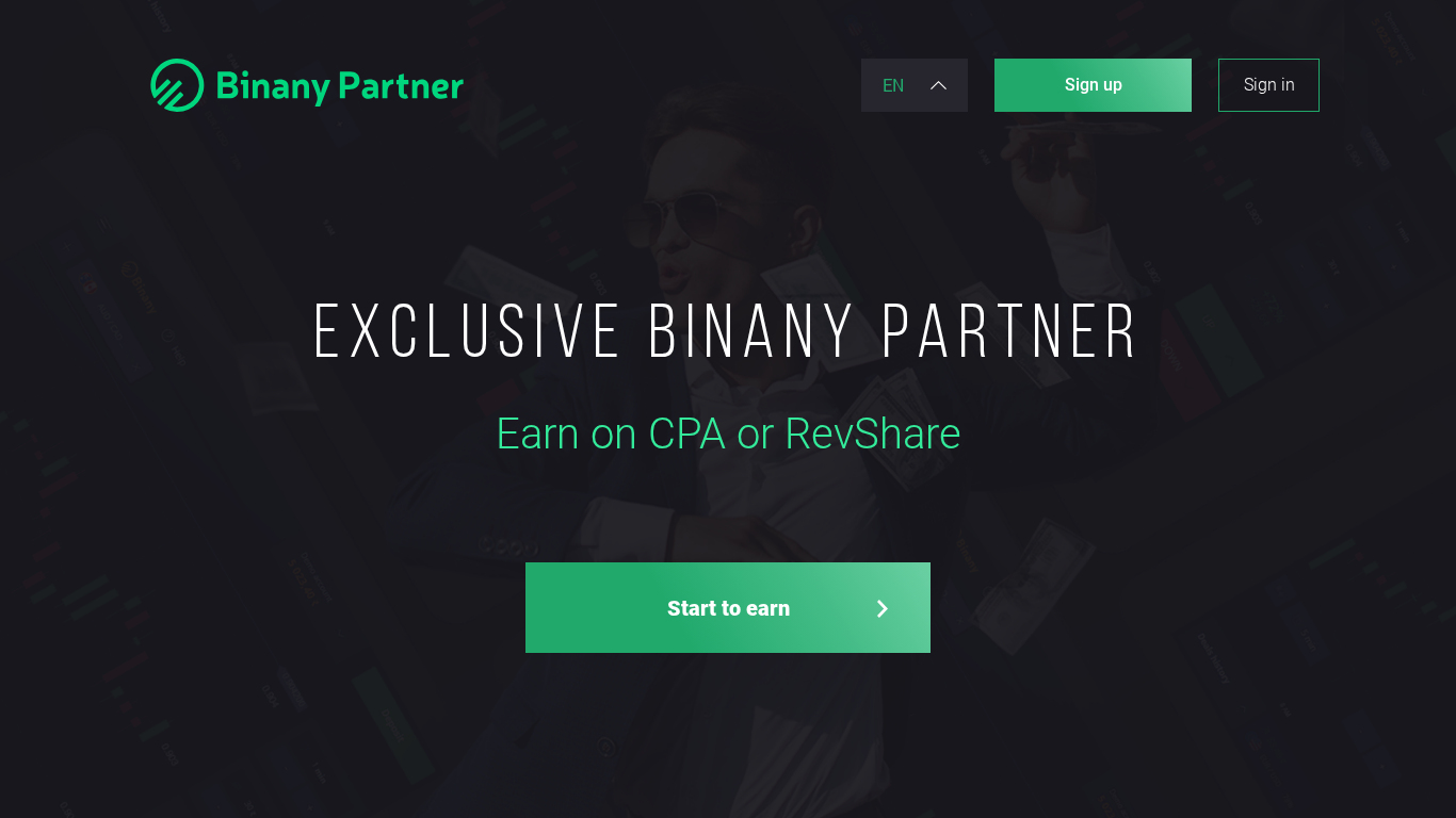 Programme d'affiliation Binany Partner