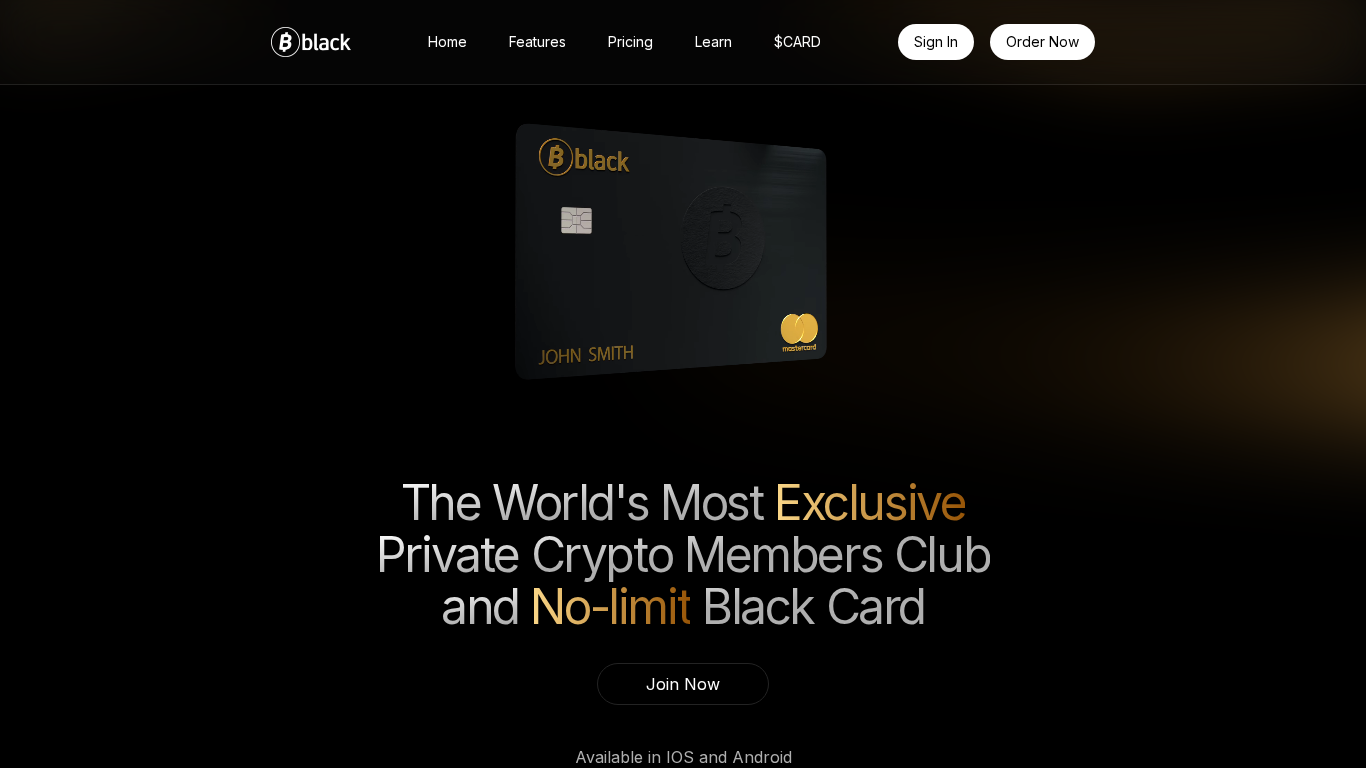 Programme d'affiliation Bitcoin Black