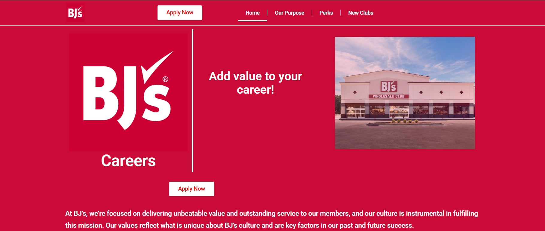 Programme d'affiliation BJ's Wholesale Club