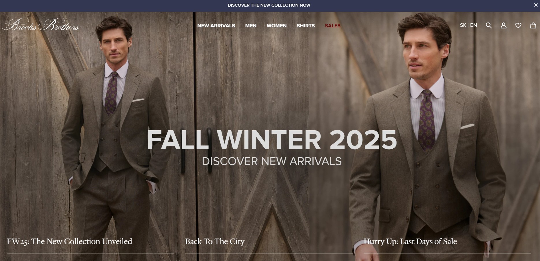 Programme d'affiliation Brooks Brothers