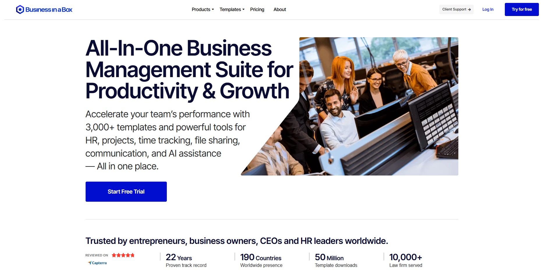 Programme d'affiliation Business in a Box