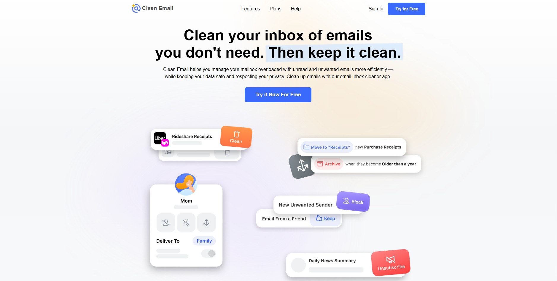 Programme d'affiliation Clean Email