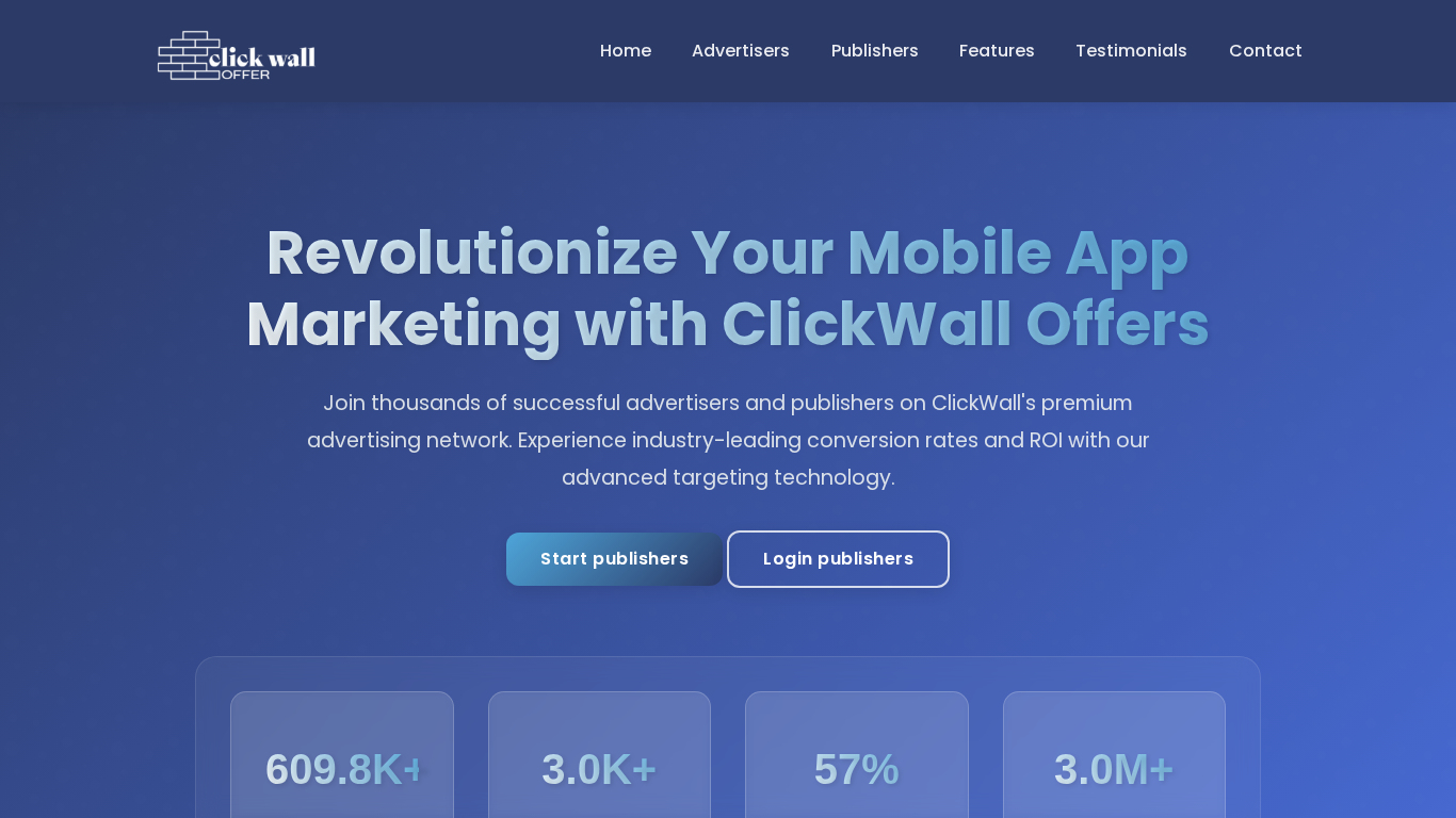 Programme d'affiliation Clickwall