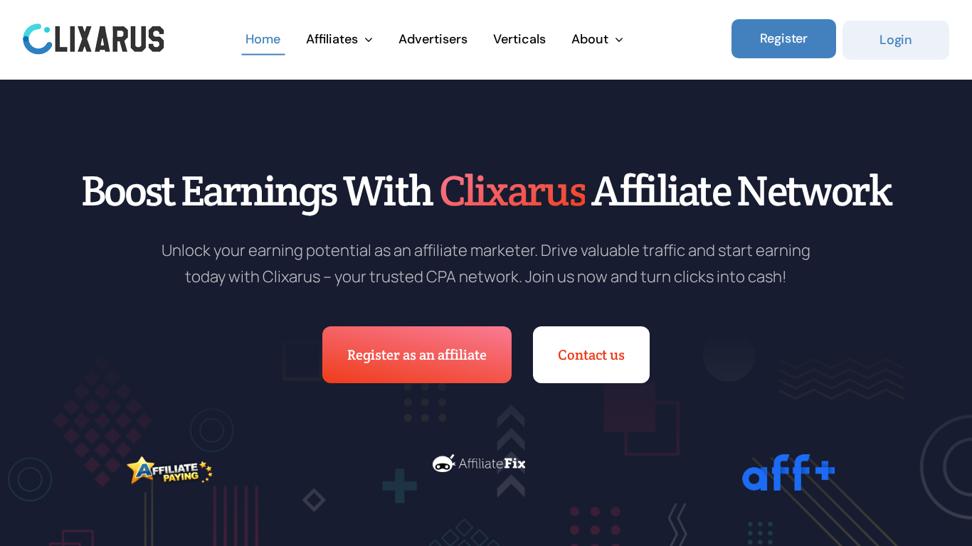Programme d'affiliation Clixarus