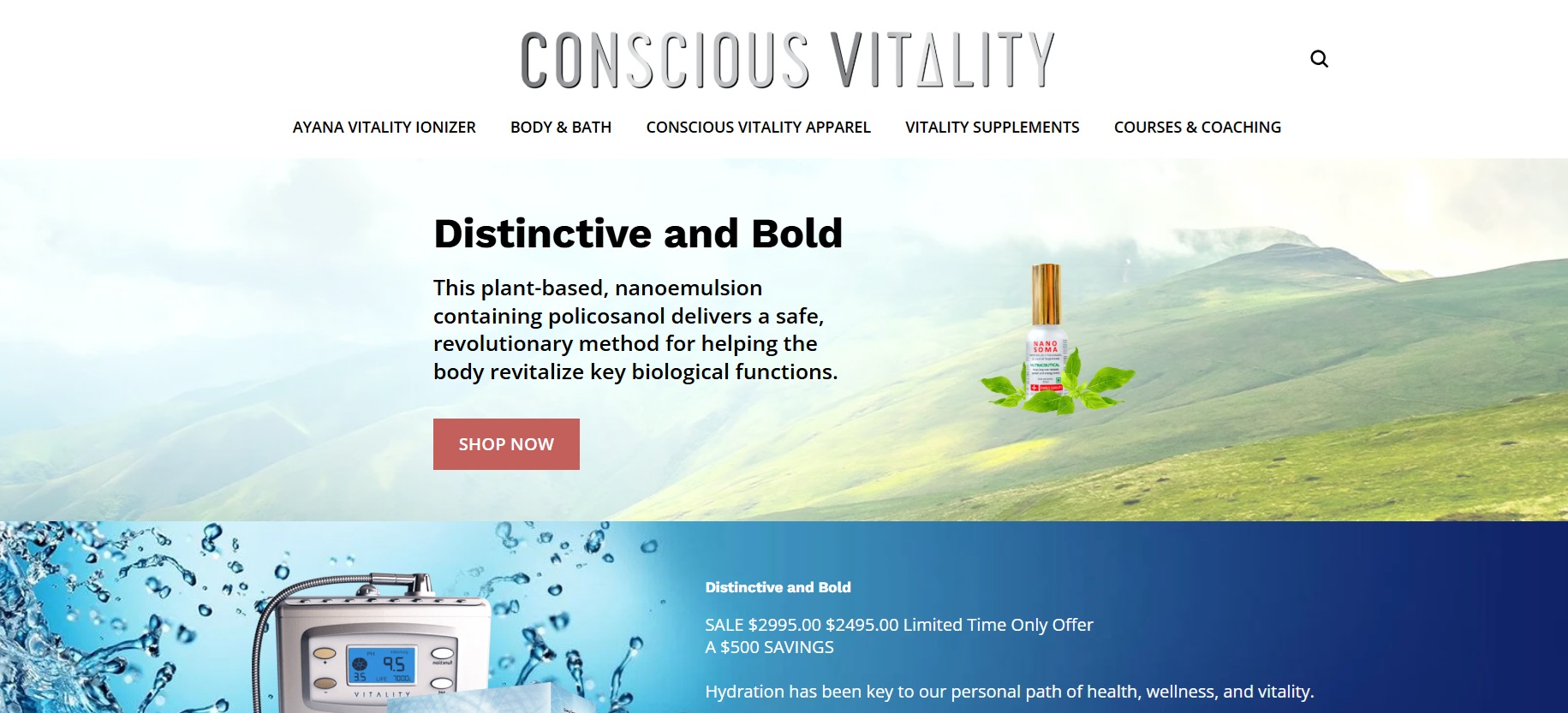 Programme d'affiliation Conscious Vitality