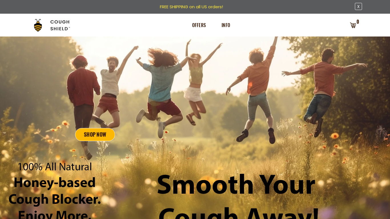 Programme d'affiliation Cough Shield