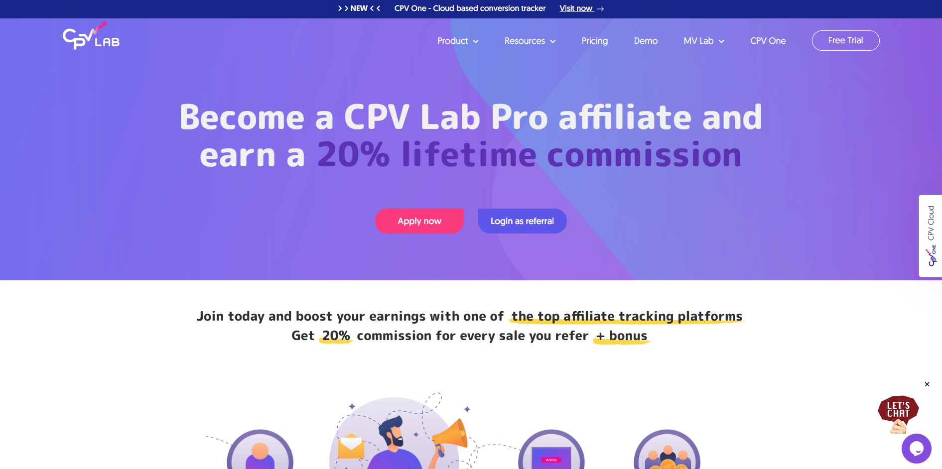 Programme d'affiliation CPV Lab