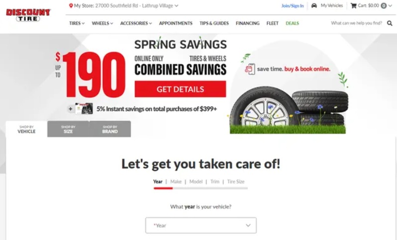 Programme d'affiliation Discount Tire