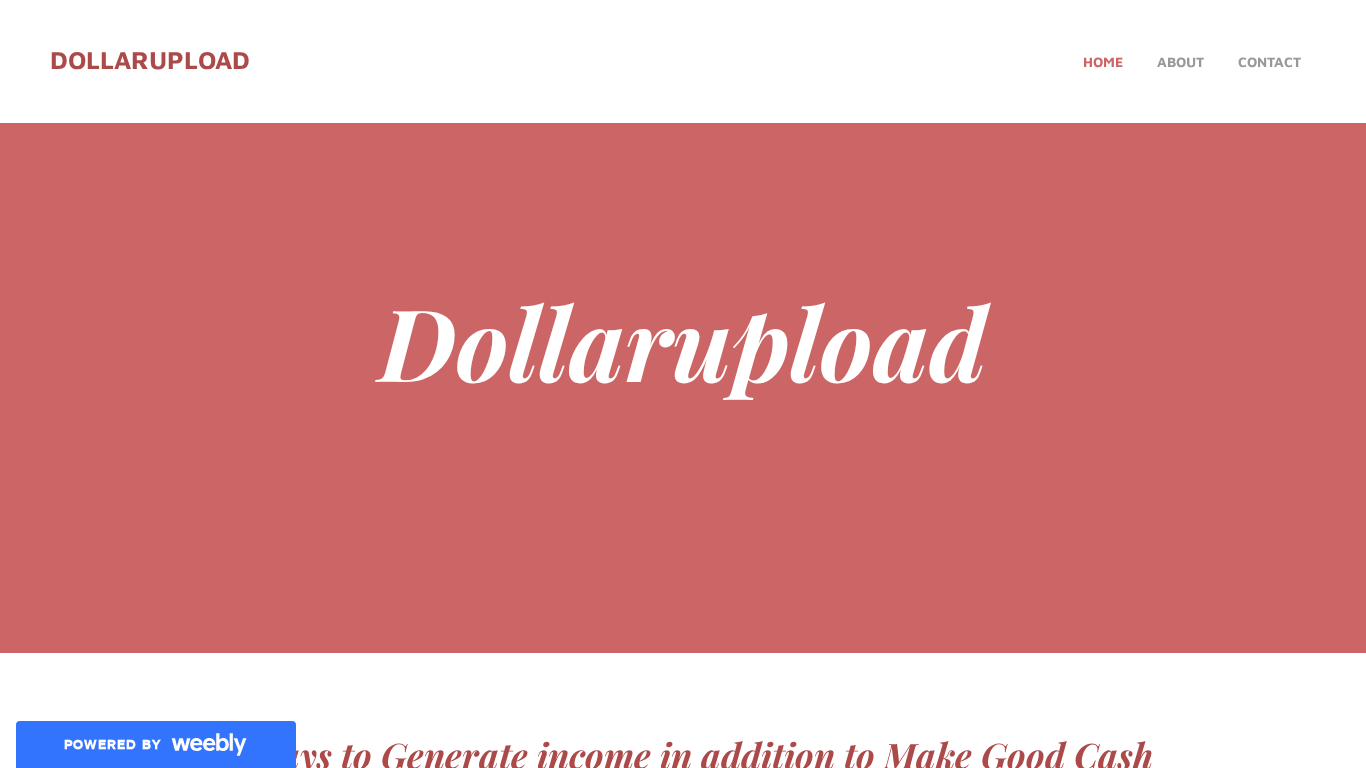 Programme d'affiliation DollarUpload