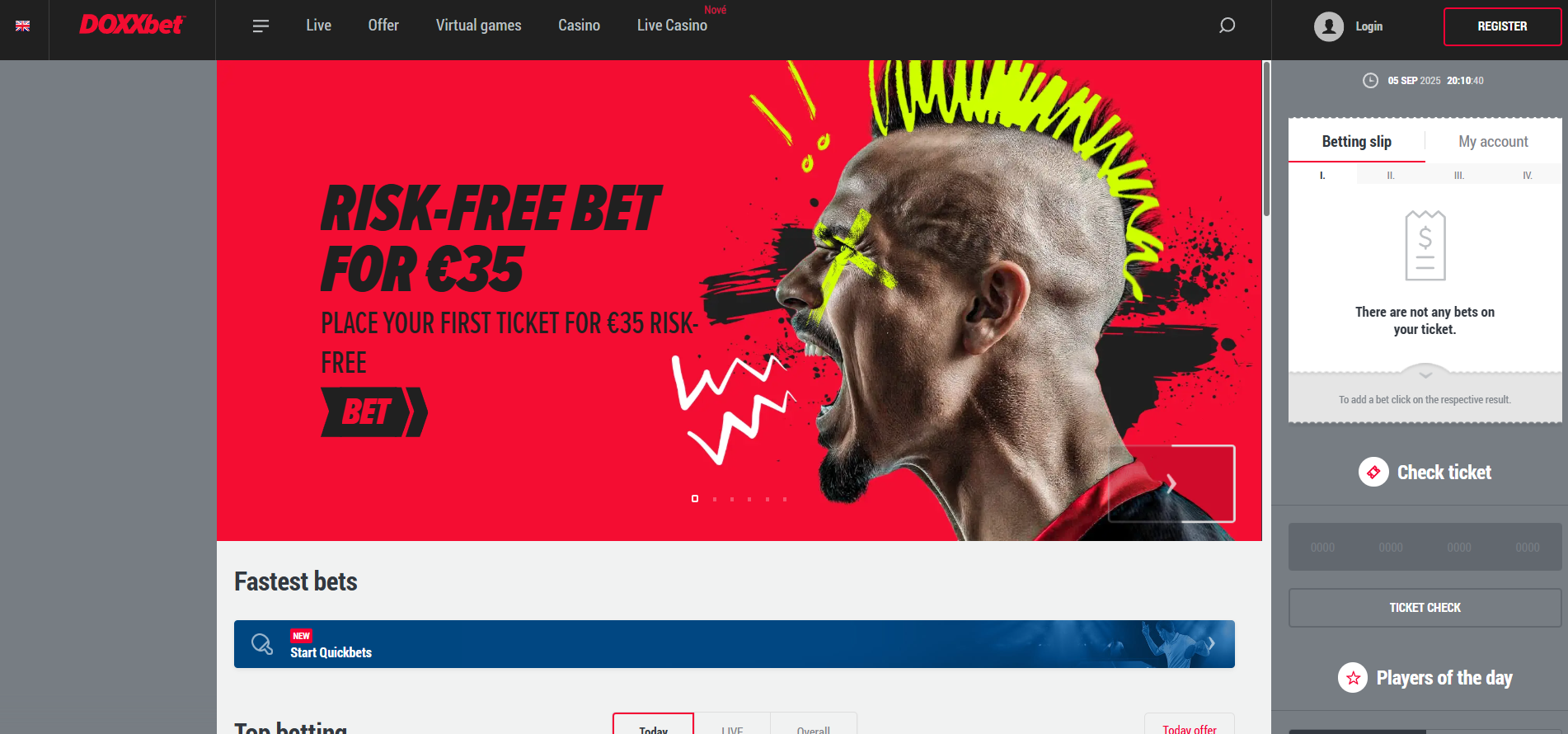 Programme d'affiliation DOXXbet