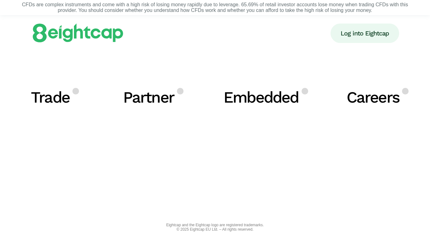 Programme d'affiliation Eightcap